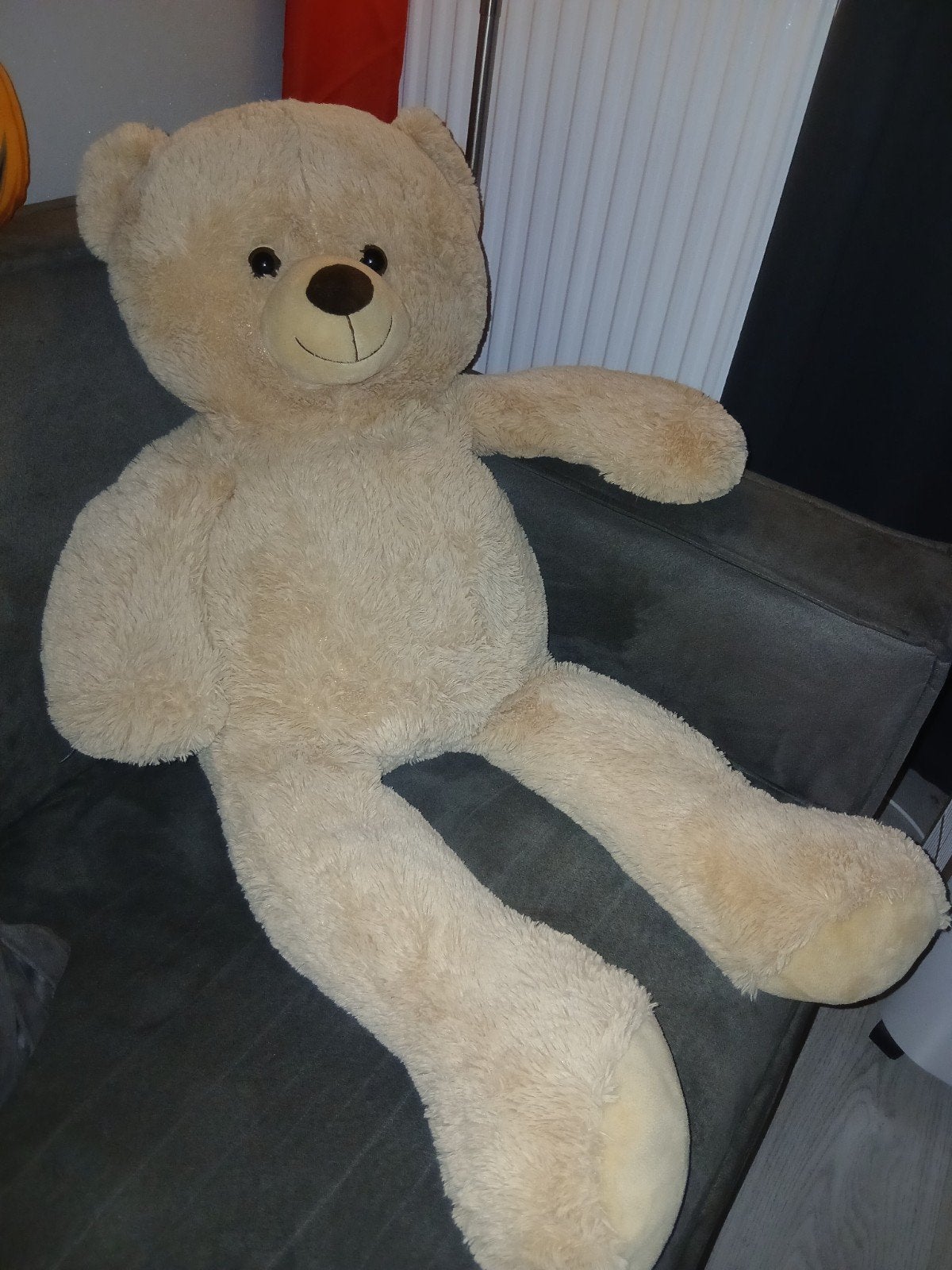 grote teddy beer, Ophalen, Zo goed als nieuw, Bruin, Beer