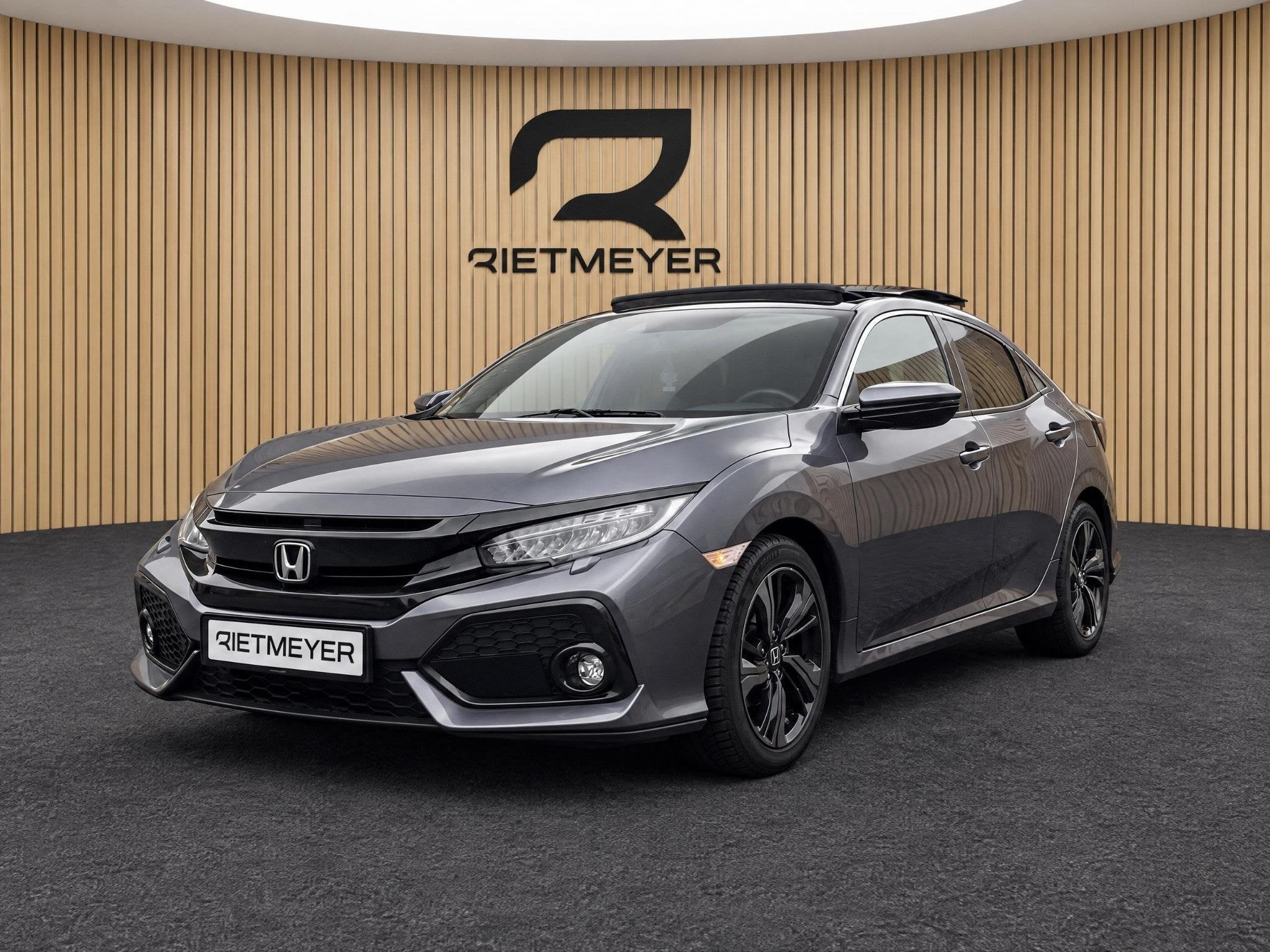 Honda Civic 1.0 i-VTEC Premium |Pano |Stoelverw. |Leder |Cam, Auto's, Gebruikt, Euro 6, Met garantie (alle), 988 cc