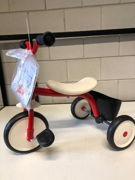 Smoby driewieler Rookie Red vanaf 2 jaar, Ophalen, Nieuw, Trapvoertuig