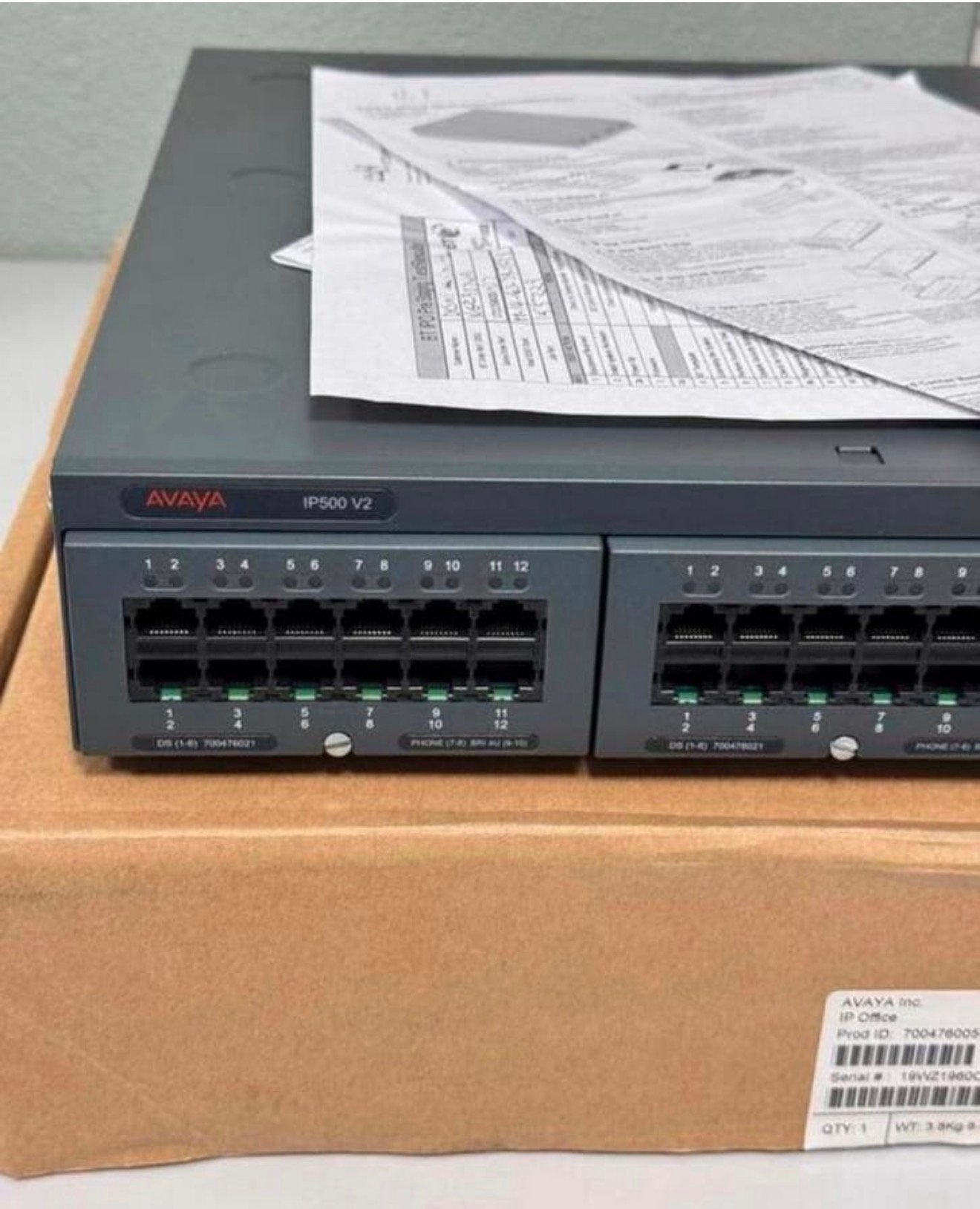 AVAYA ip500 v2 NIEUW v2.0 IP1500V2 control unit 700476005, Nieuw, Ophalen of Verzenden, H, H