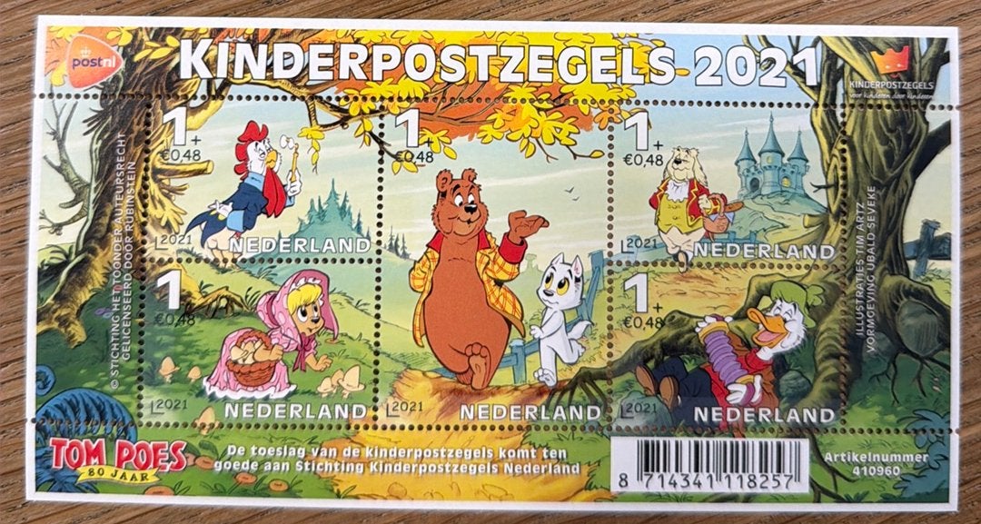 Postzegels pf. Kinderpostzegels 2021, Postzegels en Munten, Ophalen of Verzenden, Na 1940, Postfris