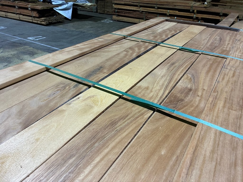 Vlonderplanken-planken-latten-Hardhout/Louro Gamela-20x140mm, Ophalen, Planken, Nieuw, Hardhout