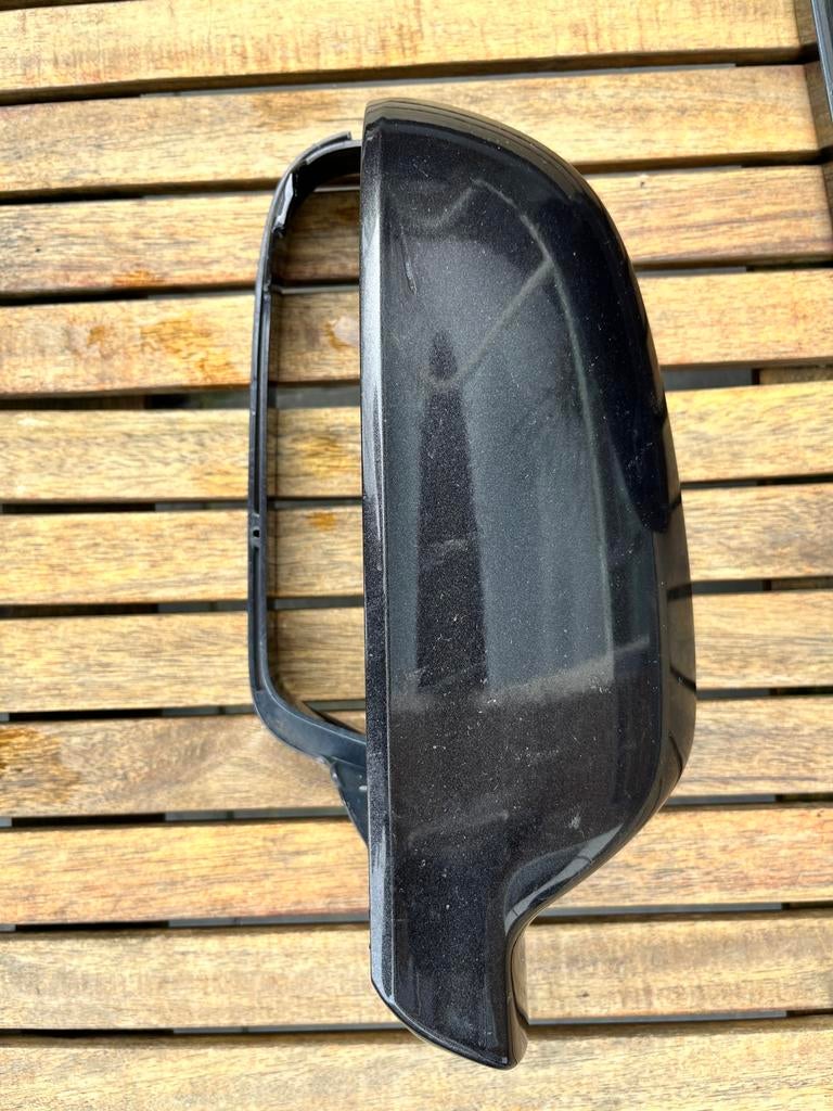 Originele Audi A4 B8(8.5) Spiegelkappen - Zwart, Ophalen of Verzenden, Gebruikt, Audi