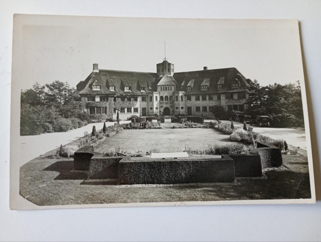 Loenen Veluwe Hotel Zilven 1940, Verzamelen, Ophalen of Verzenden, 1920 tot 1940, Gelopen, Gelderland