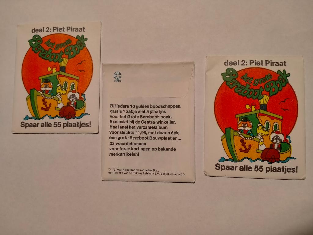 De Berenboot vintage Centra plaatjes pakje Kortekaas tv, Verzamelen, Ophalen of Verzenden, Zo goed als nieuw, Foto of Kaart