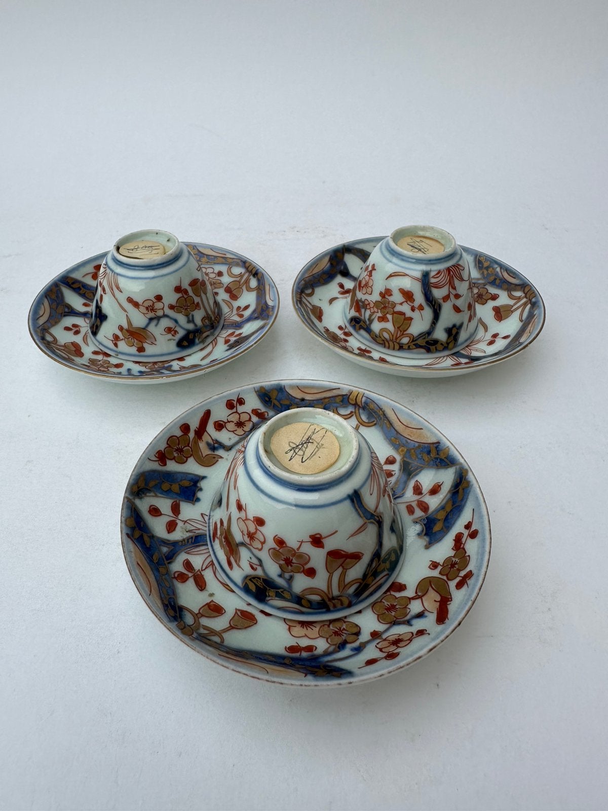 3 Chinees Imari kom & schotel Kangxi periode 1662-1722, Antiek en Kunst, Ophalen of Verzenden