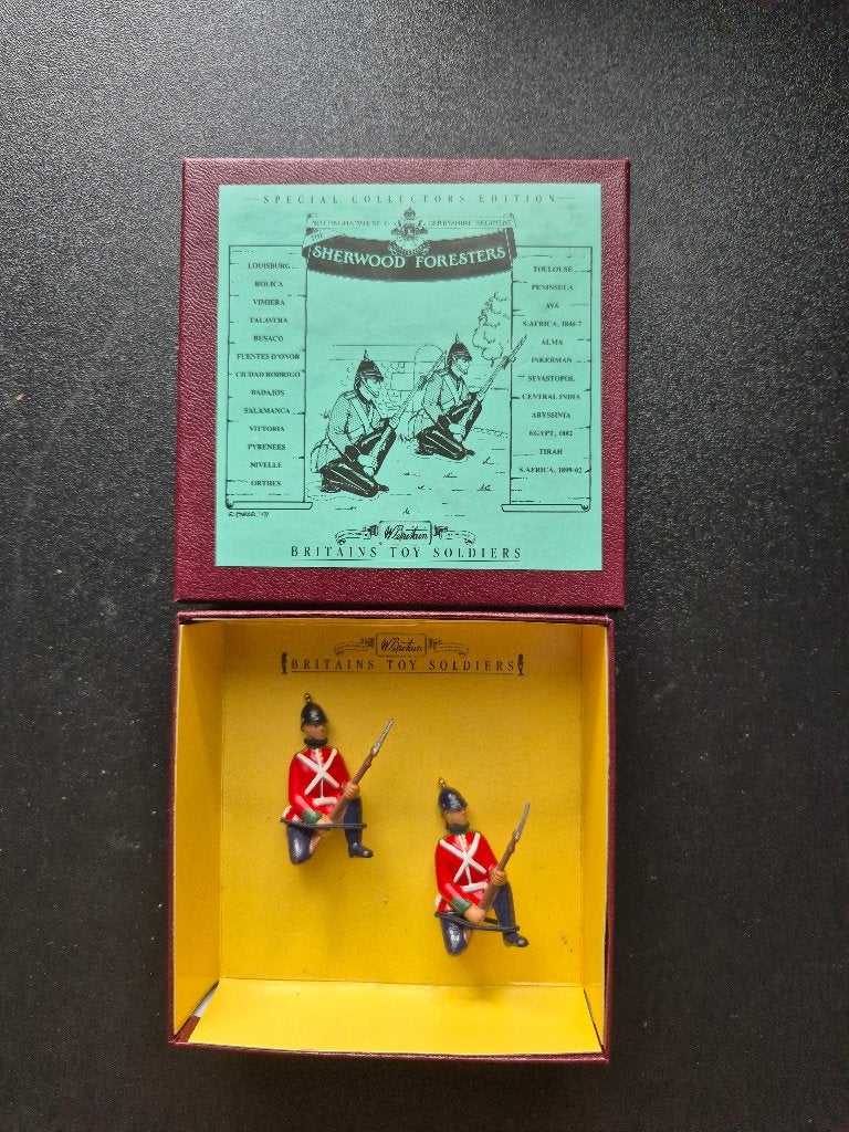 Sodaatjes William Britains set 8817, Verzamelen, Poppetjes en Figuurtjes, Ophalen of Verzenden, Zo goed als nieuw