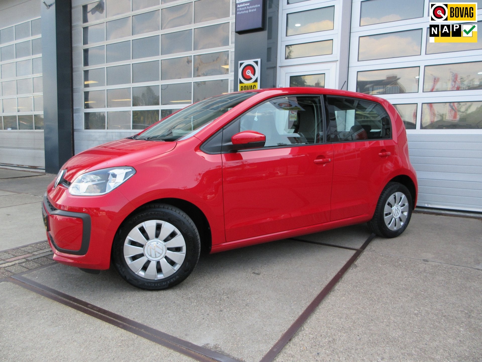 Volkswagen Up! 1.0 BMT Take Up! / Airco / Audio / Telefoon, Auto's, Stof, Gebruikt, 23 km/l, Origineel Nederlands