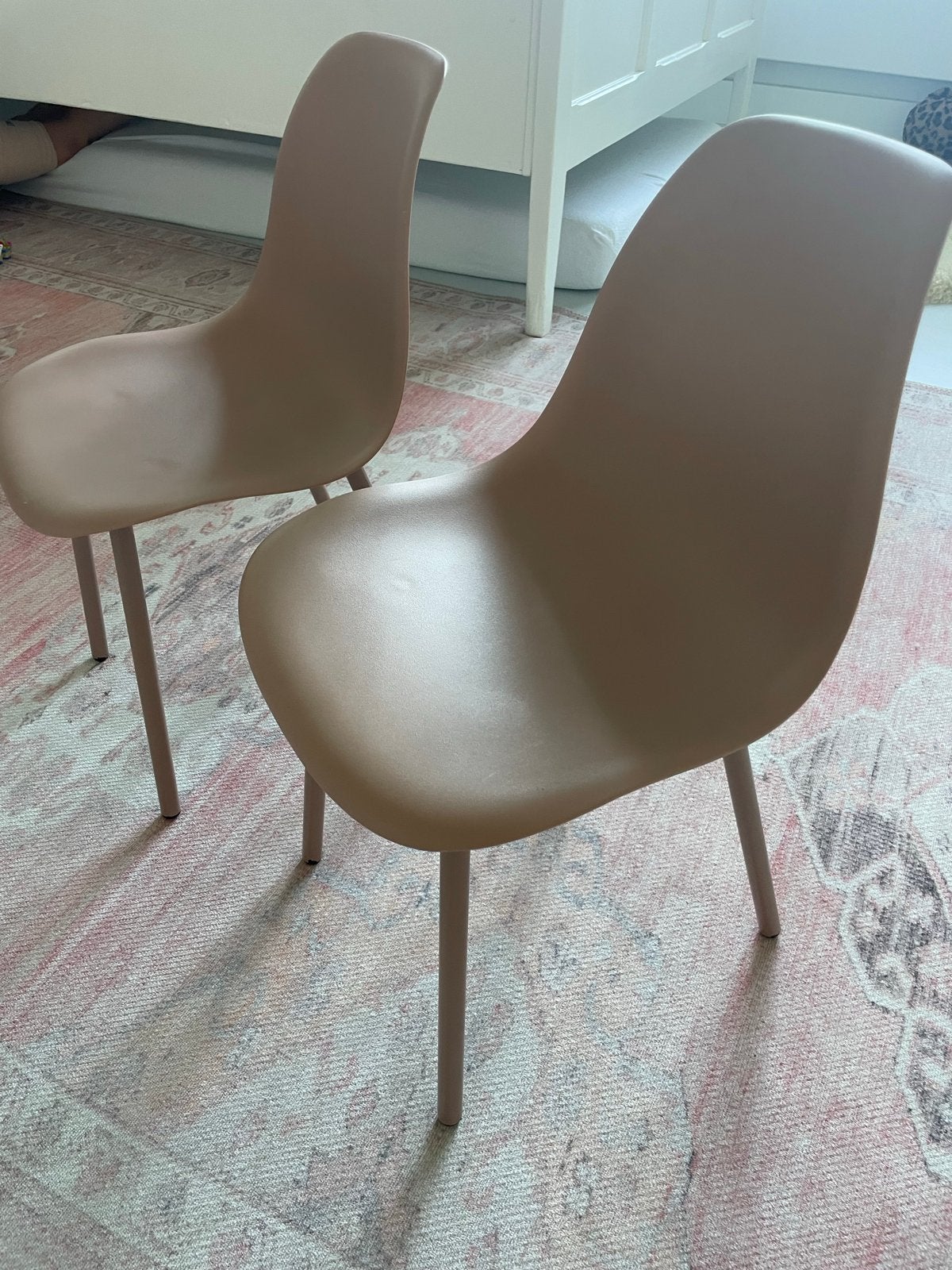 2x oudroze kinderstoeltjes, Ophalen, Zo goed als nieuw, Stoel(en)