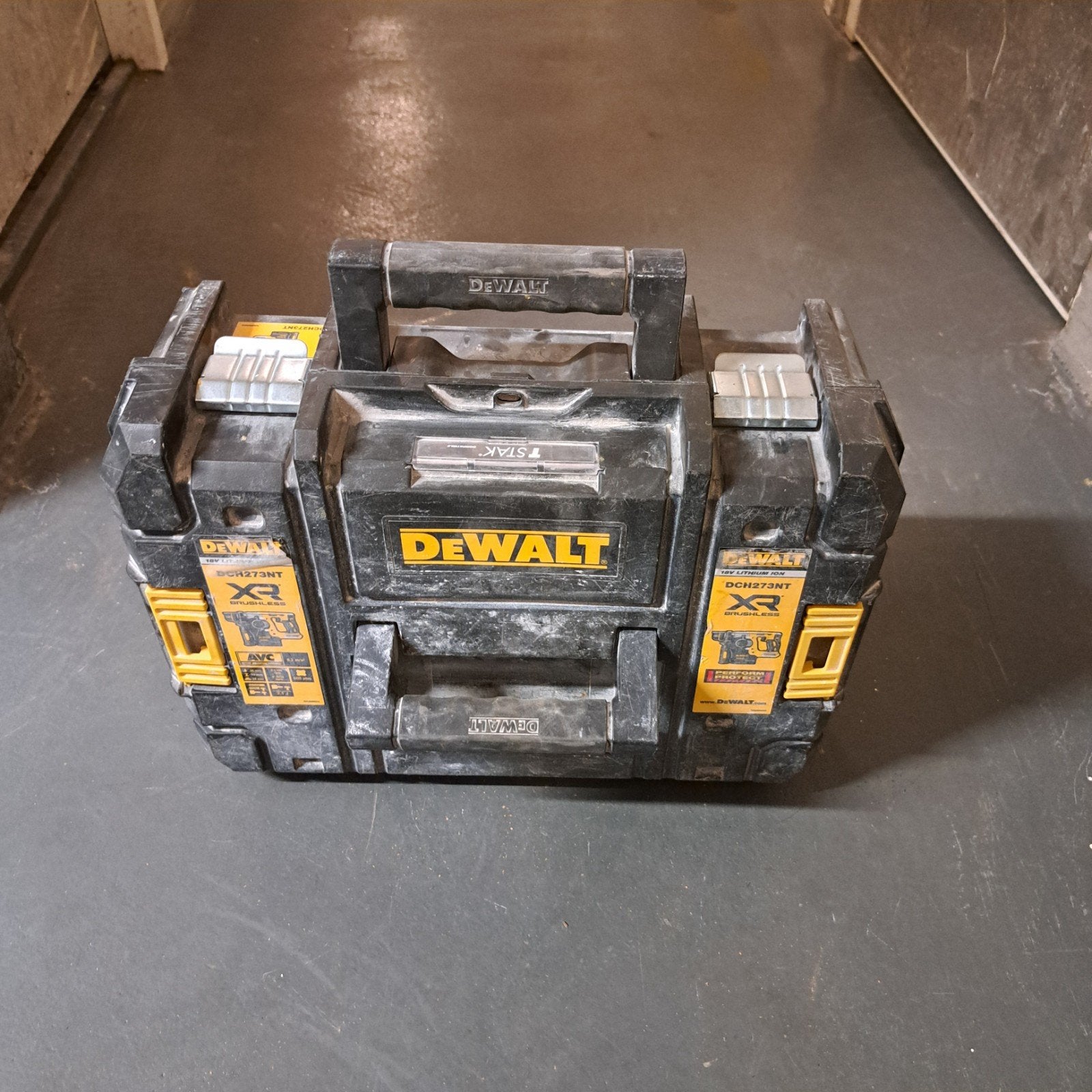 DeWalt TSTAK gereedschapskoffer - Leeg, Ophalen of Verzenden, Gebruikt