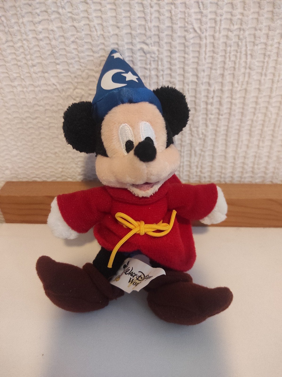 Walt Disney World Mickey Mouse Tovenaar sleutelhanger pluche, Verzamelen, Disney, Ophalen of Verzenden, Mickey Mouse