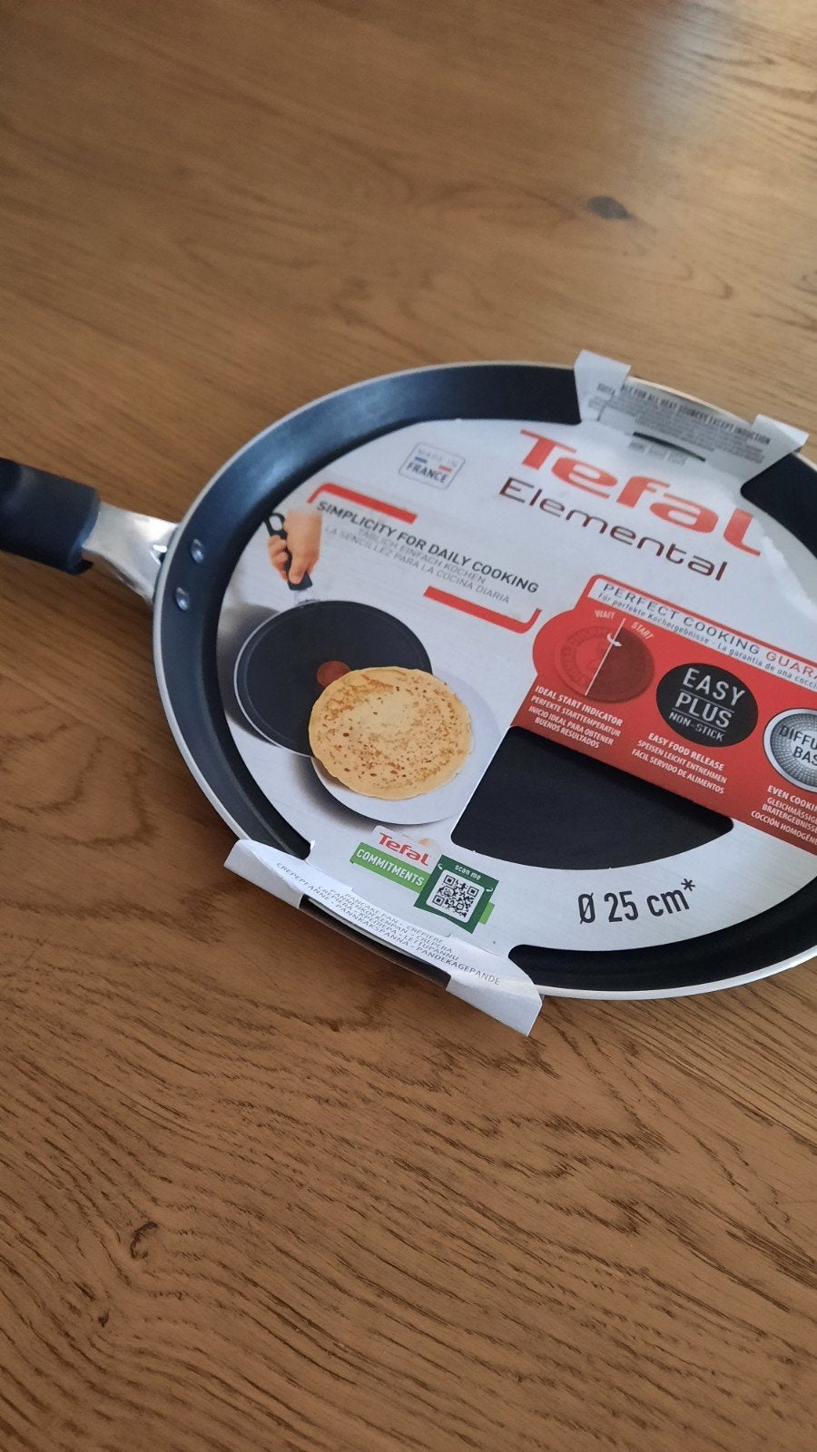 nieuwe pannekoeken tefal 25 doorsnede, Ophalen of Verzenden, Nieuw, Pannenkoekenpan, Tefal