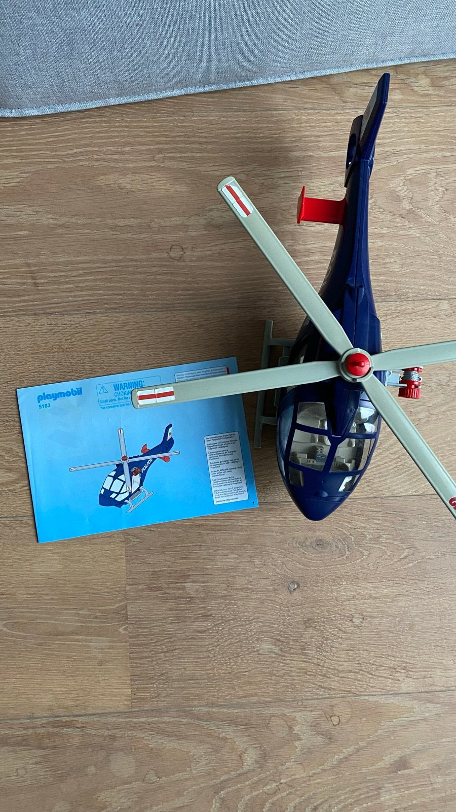 Playmobil politiehelikopter, Ophalen of Verzenden