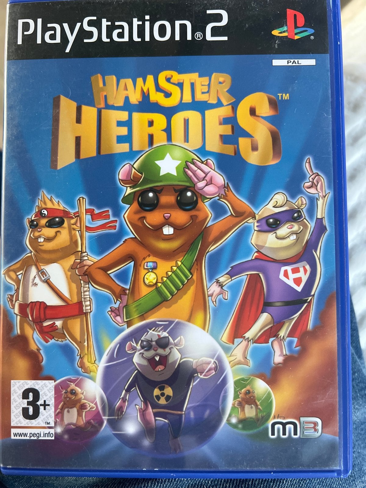 Hamster Heroes - PlayStation 2 (PS2) - Avontuurlijk Spel, Avontuur en Actie, Gebruikt, 1 speler, Ophalen of Verzenden