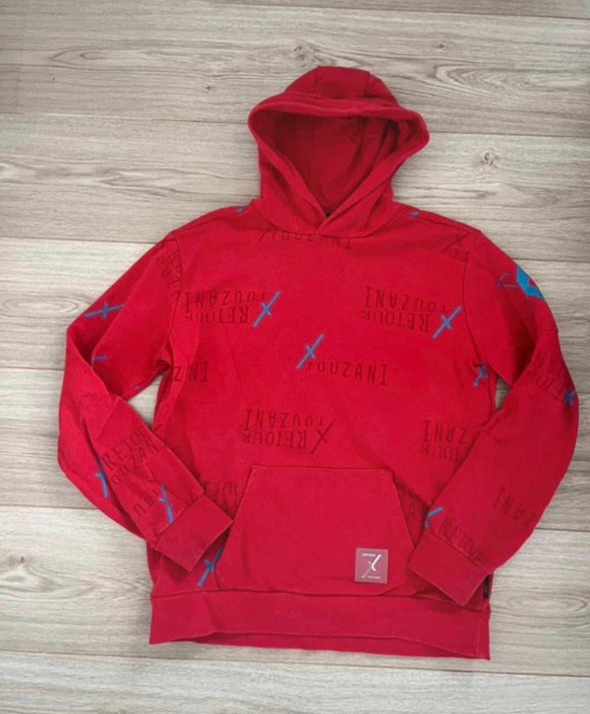 Retour x Touzani hoodie rood maat 176 (15/16 jaar), Ophalen of Verzenden, Gebruikt, Jongen, Trui of Vest