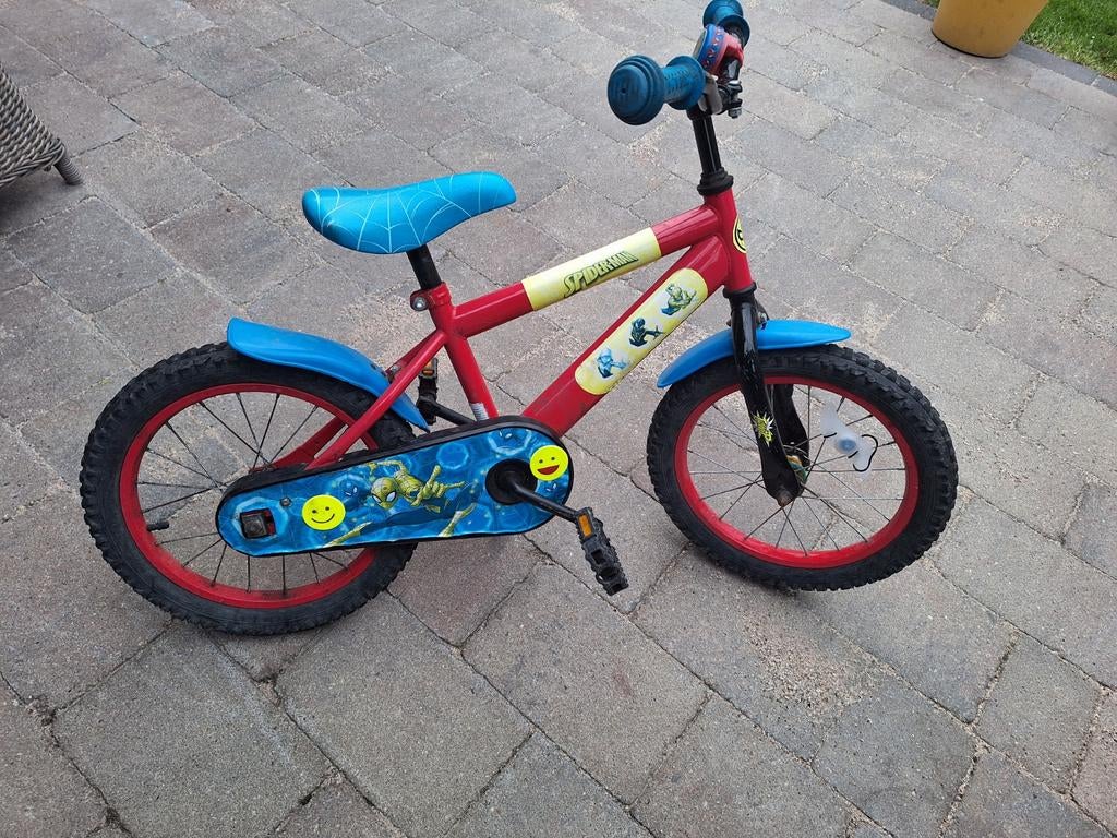 Kinderfiets, Fietsen en Brommers, Ophalen, Gebruikt, Minder dan 16 inch, Zijwieltjes