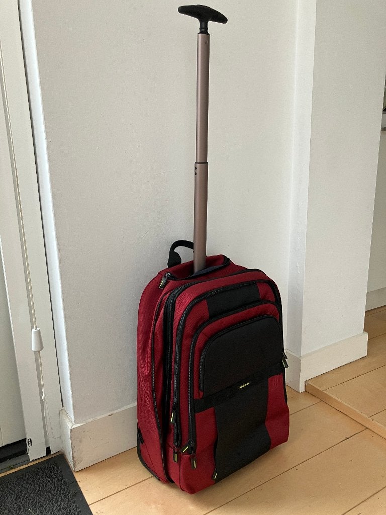 Samsonite rugzak Trolley 53x33x20 (hoog x breed x diep), Ophalen of Verzenden, Zo goed als nieuw, Overige merken, 30 tot 45 cm
