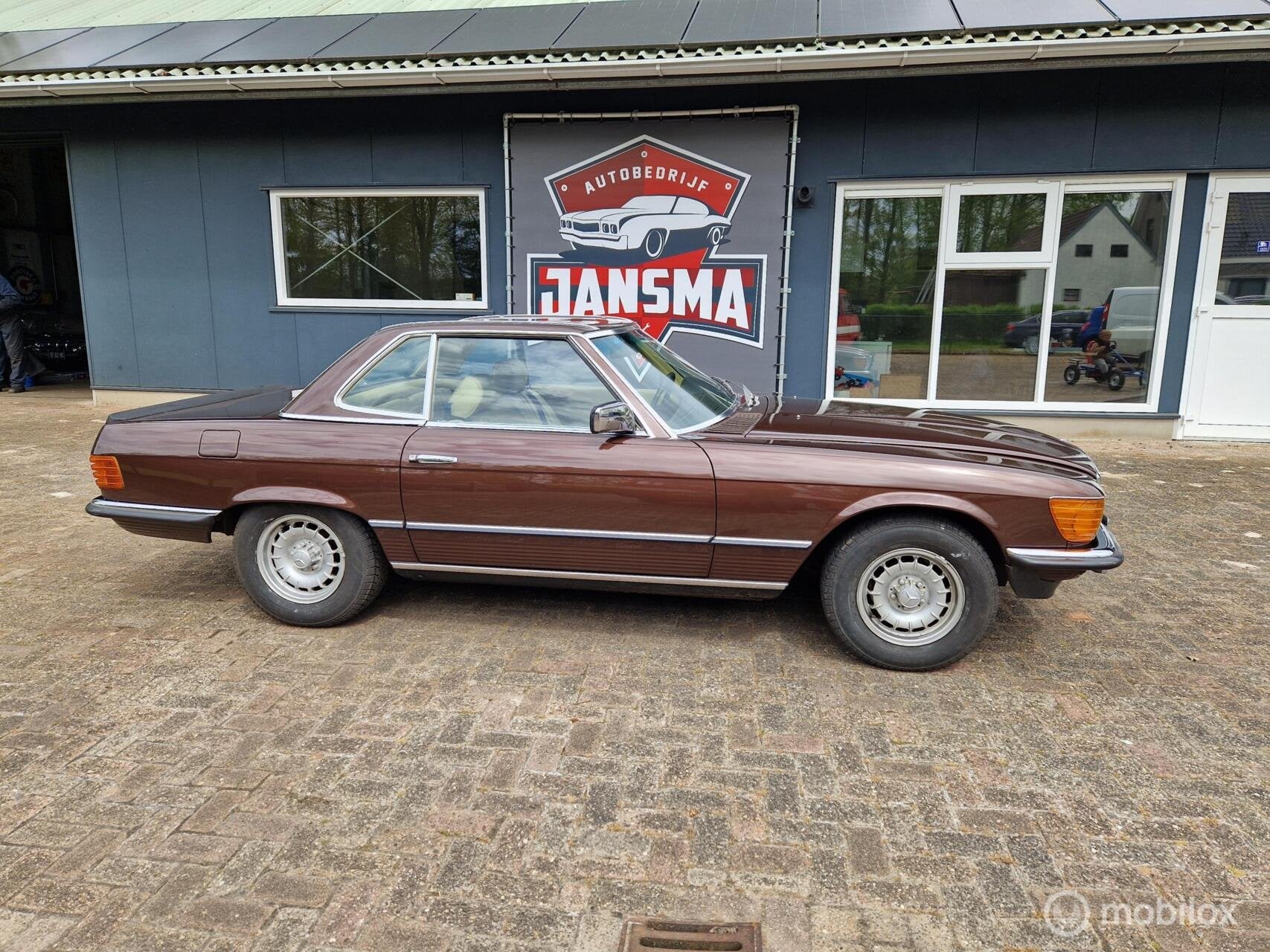 Mercedes SL-klasse 280 SL 1980 Europese uitvoering, Auto's, Gebruikt, Bedrijf, Handgeschakeld, 2 stoelen