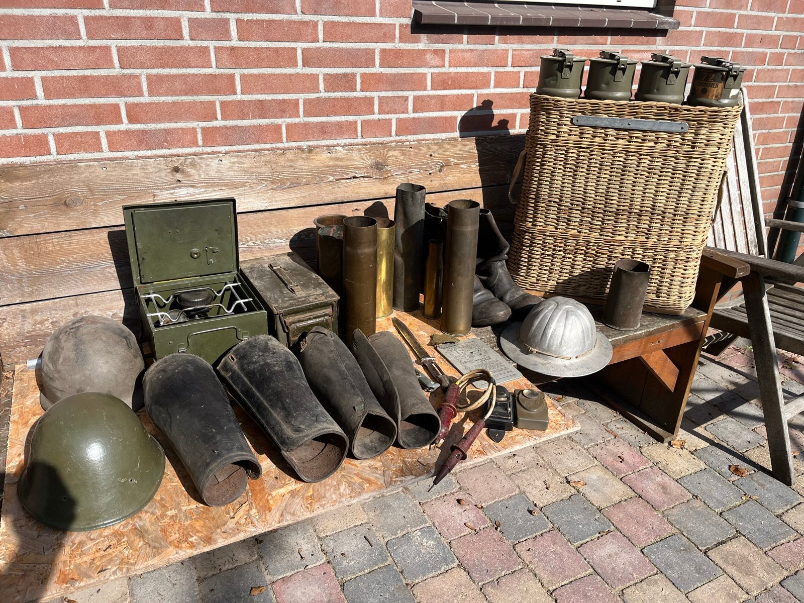 Verzameling WOII en naoorlogse militaire diversen, Ophalen, Overige soorten, Overige gebieden, Overige typen