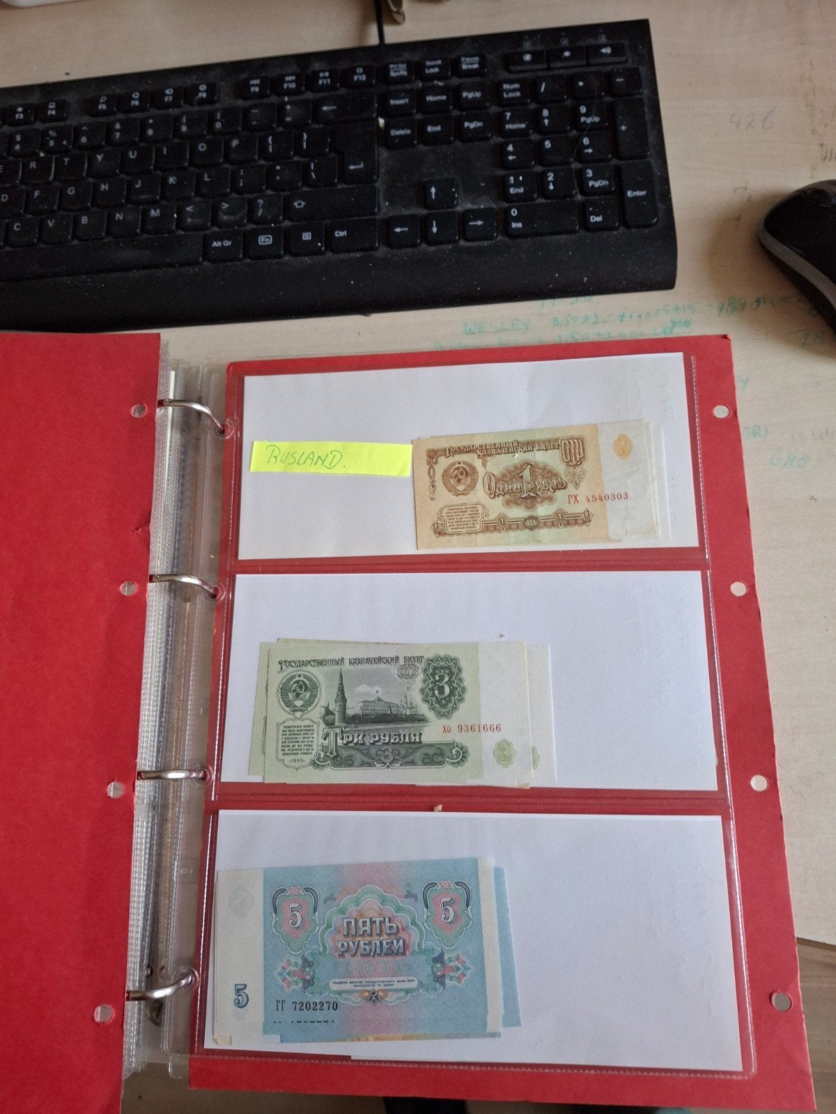 38 Russische biljetten - Diverse periodes, Ophalen of Verzenden, Rusland, Setje