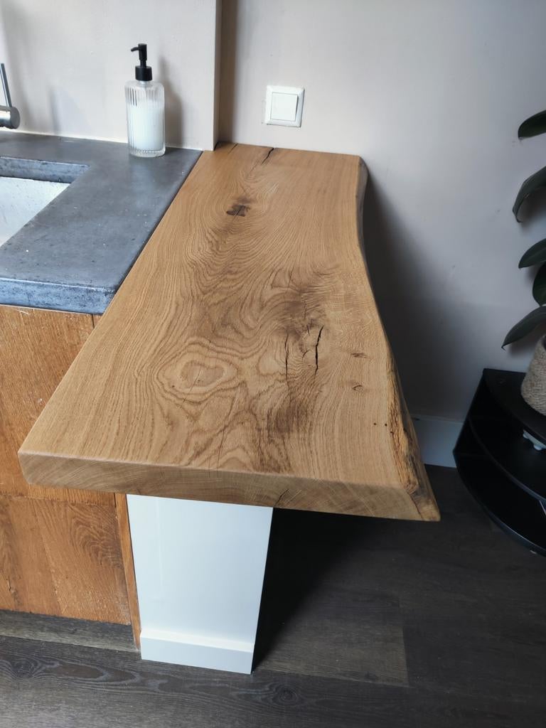 Prachtige boomstamplanken voor wandplank, vensterbank of bar, Ophalen, Nieuw