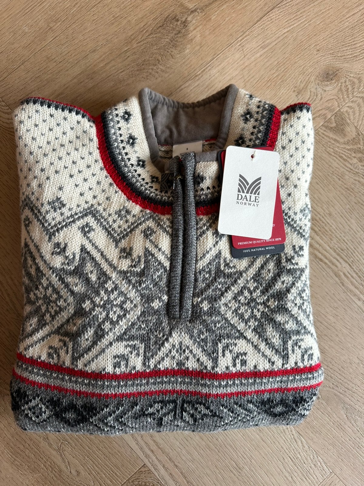 Dale of Norway Vail Sweater | Noorse trui | Heren | Small, Ophalen of Verzenden, Nieuw, Maat 46 (S) of kleiner, Grijs