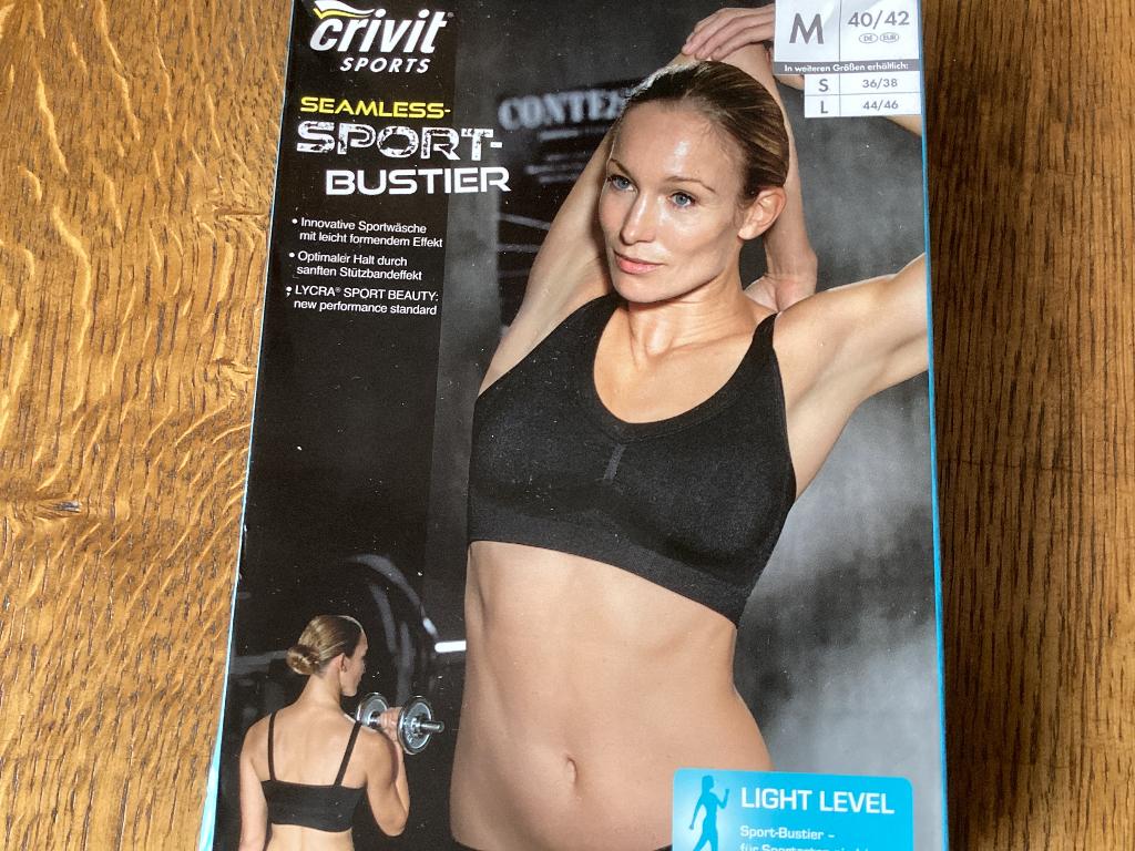 Crivit Sport BH zwart maat M (nieuw ), Kleding | Dames, Sportkleding, Maat 38/40 (M), Zwart, Nieuw, Ophalen of Verzenden