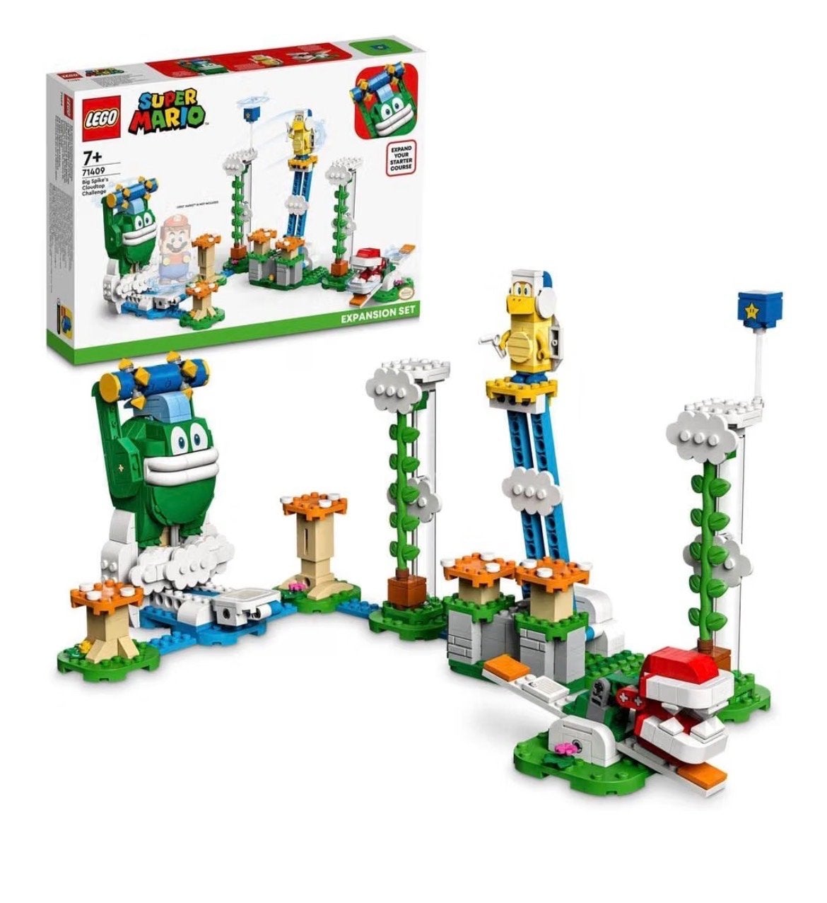 LEGO Super Mario 71409 Big Spike's Wolkentop Uitbreidingsset, Ophalen of Verzenden, Nieuw, Overige merken