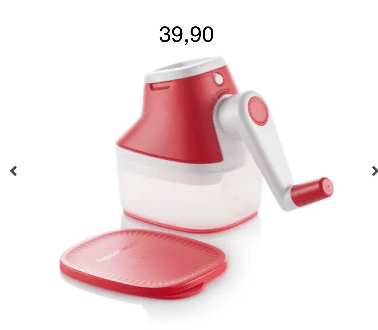 Tupperware Kaasmolen / Kaasrasp - Rood/Wit, Huis en Inrichting, Keuken | Tupperware, Overige typen, Nieuw, Ophalen of Verzenden