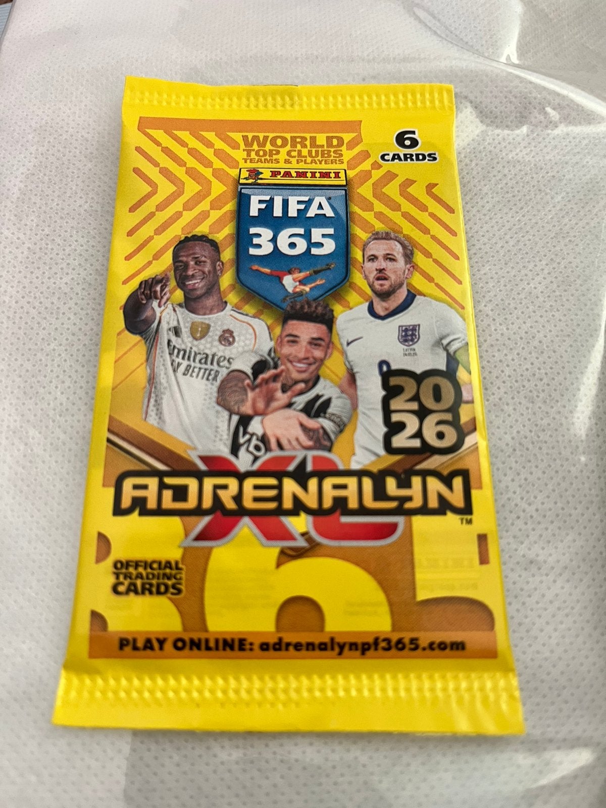 Panini voetbal plaatjes nieuw, Ophalen, Nieuw, Meerdere plaatjes