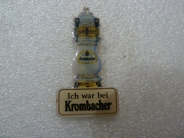 Krombacher Pin - Ik was bij Krombacher, Ophalen of Verzenden, Gebruikt, Overige onderwerpen, Speldje of Pin