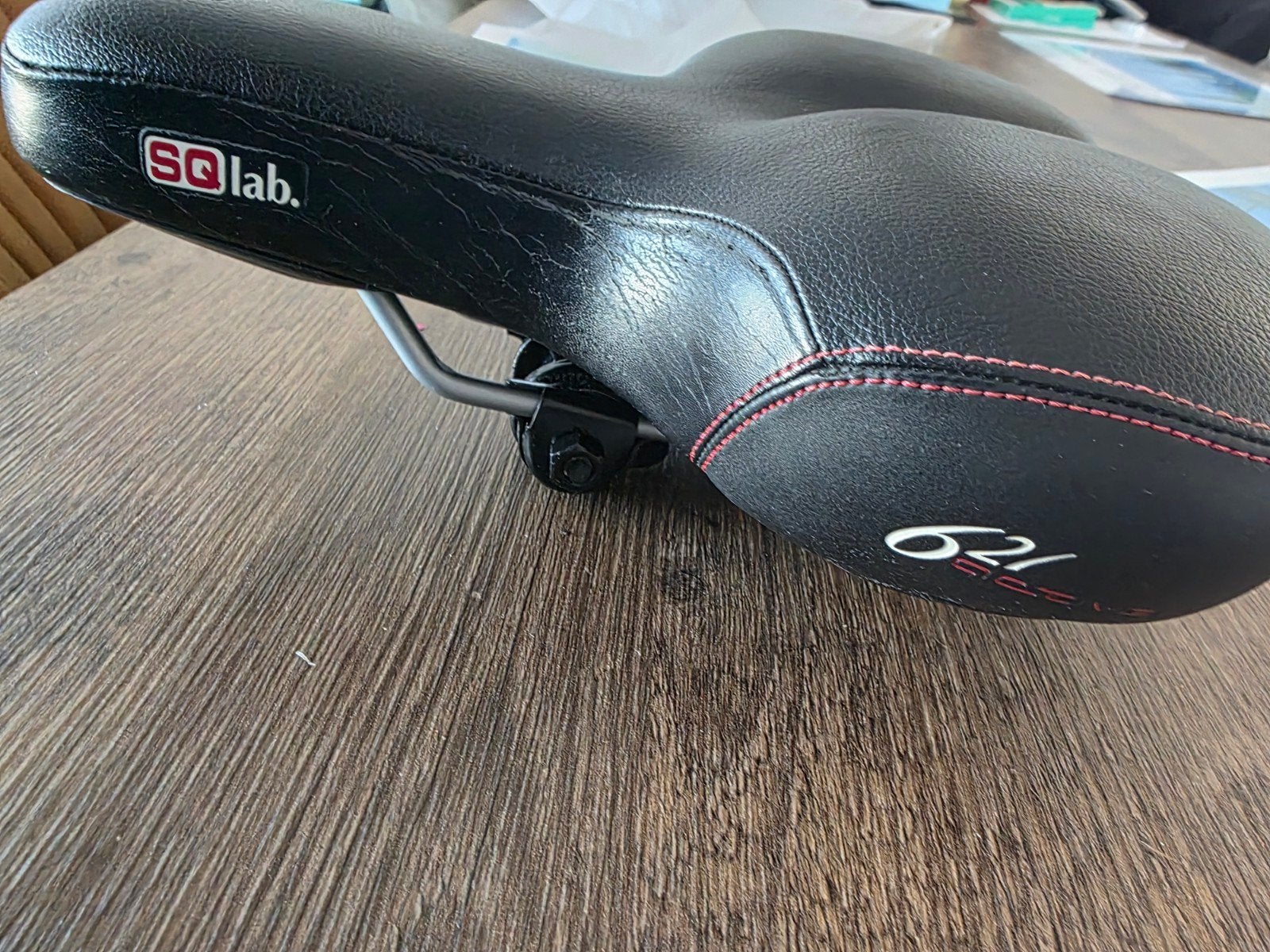 fietszadel sqlab 621 in zeer goede staat, Fietsen en Brommers, Ophalen, Leer, Alle merken fietsen, Zo goed als nieuw