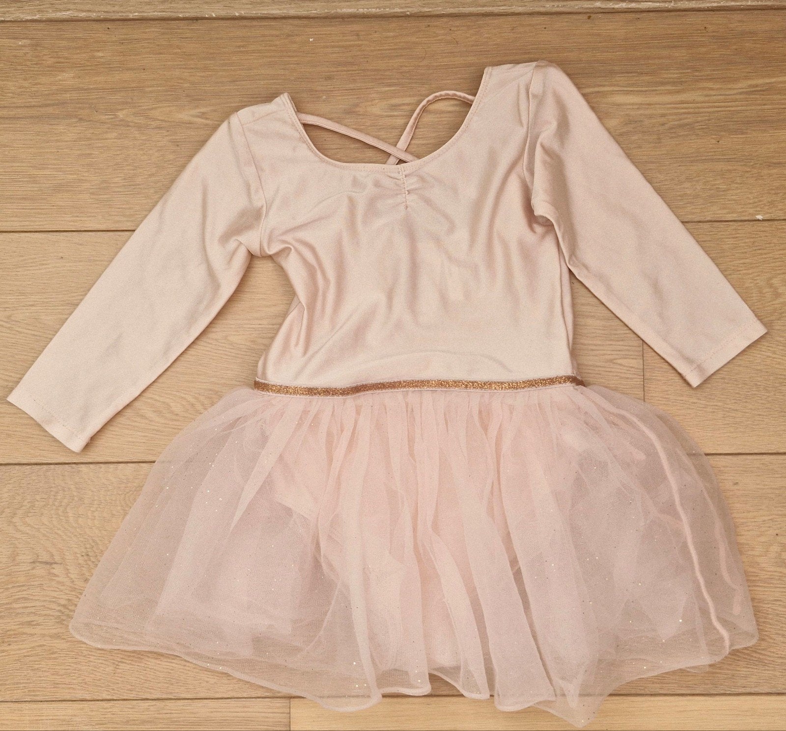 H&M Roze Balletpakje/Turnpakje Maat 122/128, Ophalen of Verzenden, H&M, Meisje