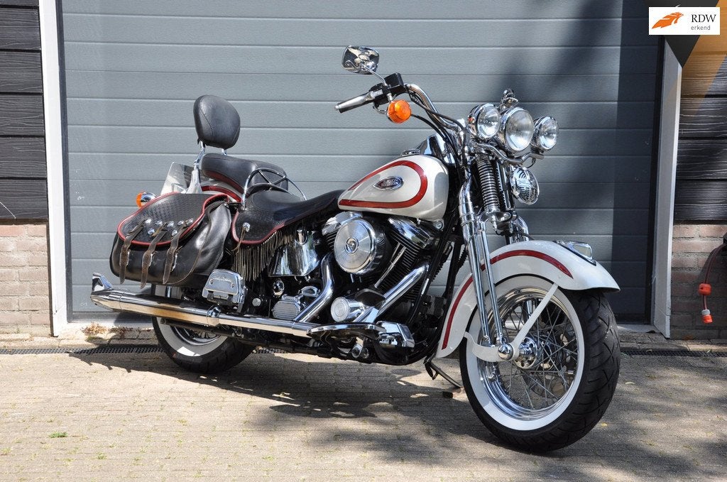 Harley Davidson FLSTS Heritage Springer Softail Evo 1340 Top, Motoren, Motoren | Harley-Davidson, 1338 cc, Chopper, Bedrijf, Meer dan 35 kW
