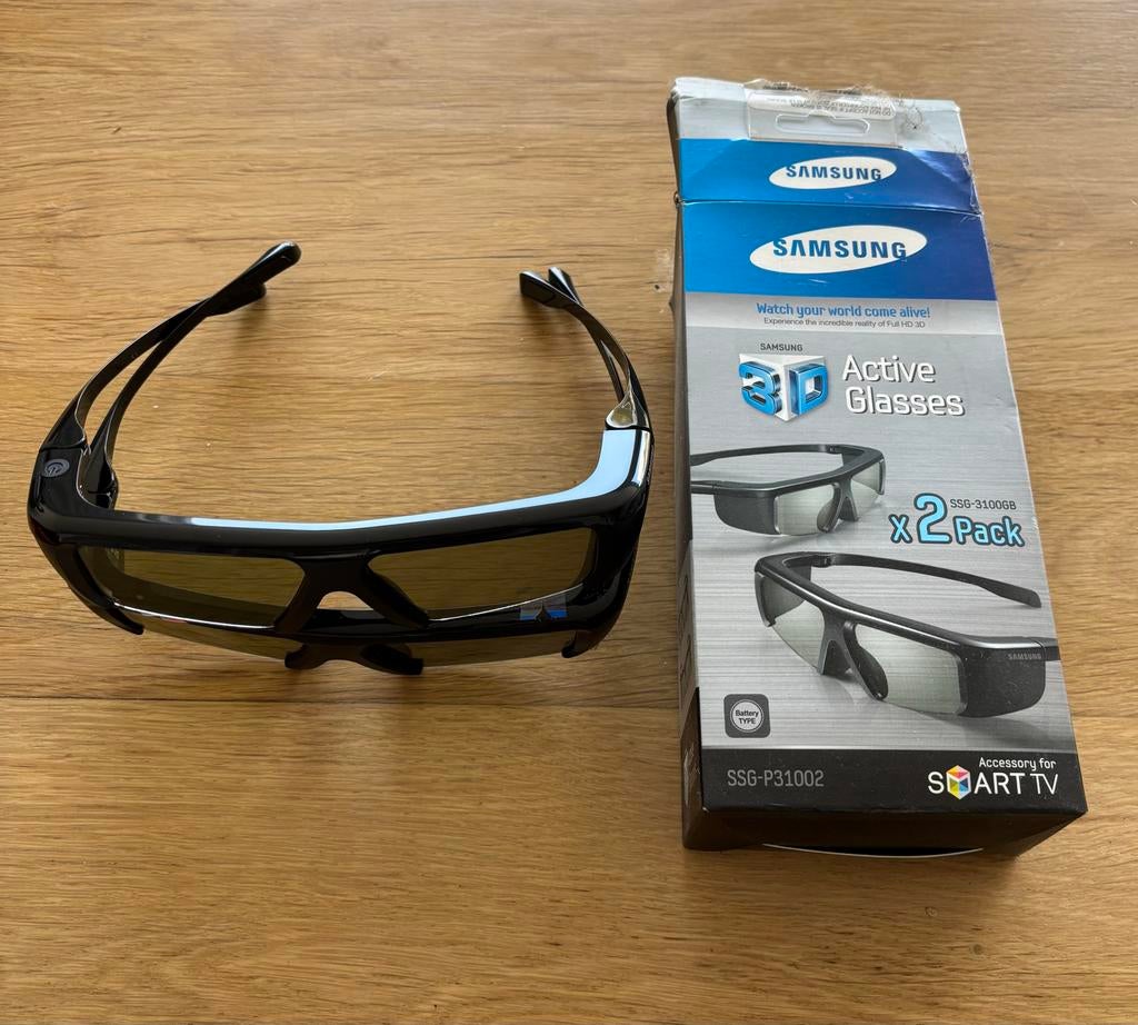 Samsung 3D Active Glasses SSG-P31002 voor Smart TV, Ophalen of Verzenden, Gebruikt