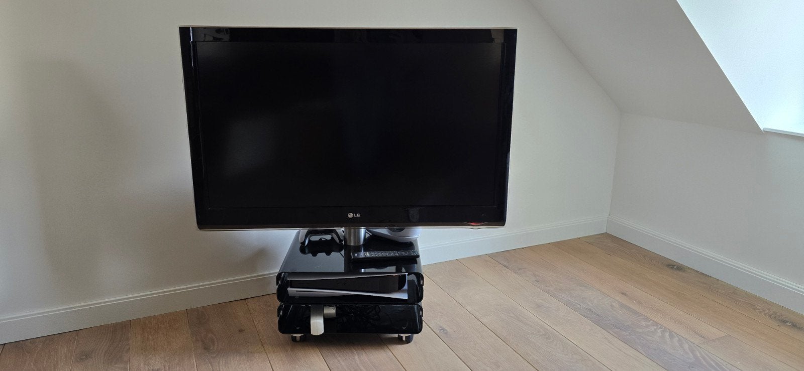 Spectral tv meubel met bevestiging 10x10 of 20x20, Huis en Inrichting, Gebruikt, Glas, Minder dan 100 cm, 25 tot 50 cm
