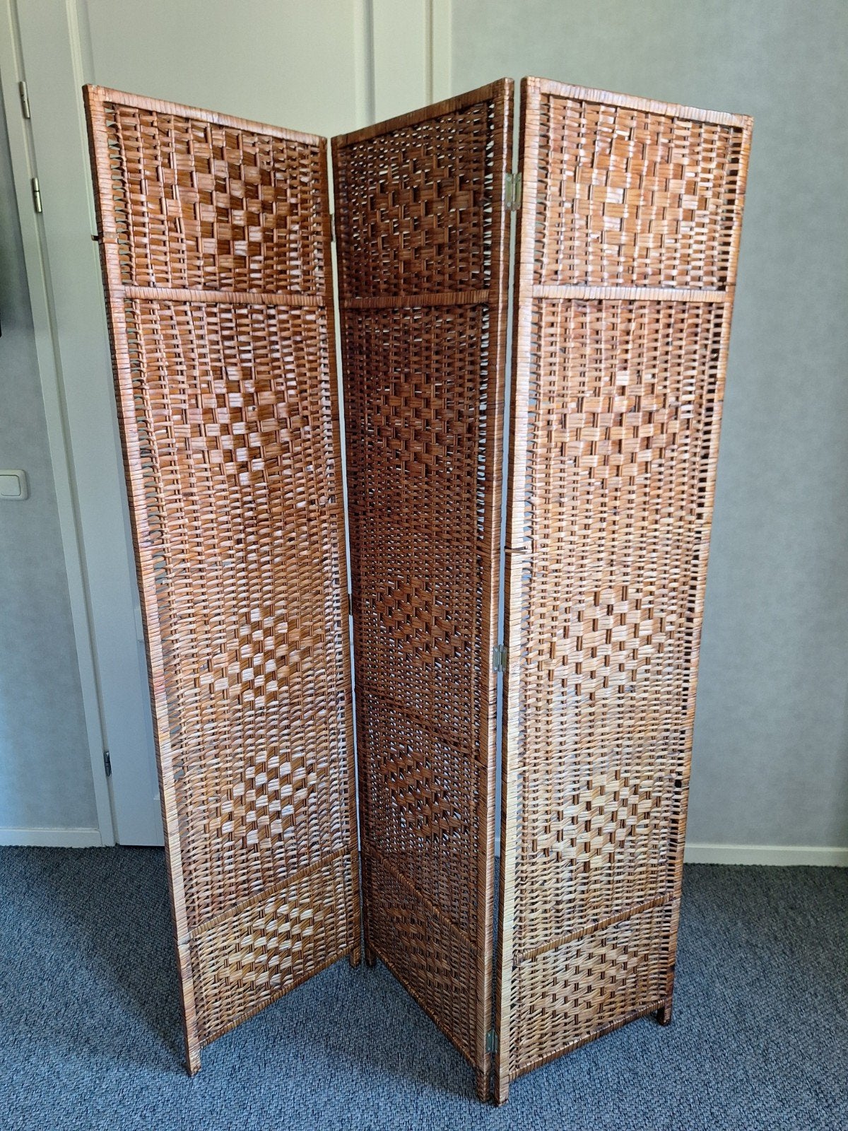 kamerscherm rotan, Huis en Inrichting, Ophalen, Zo goed als nieuw