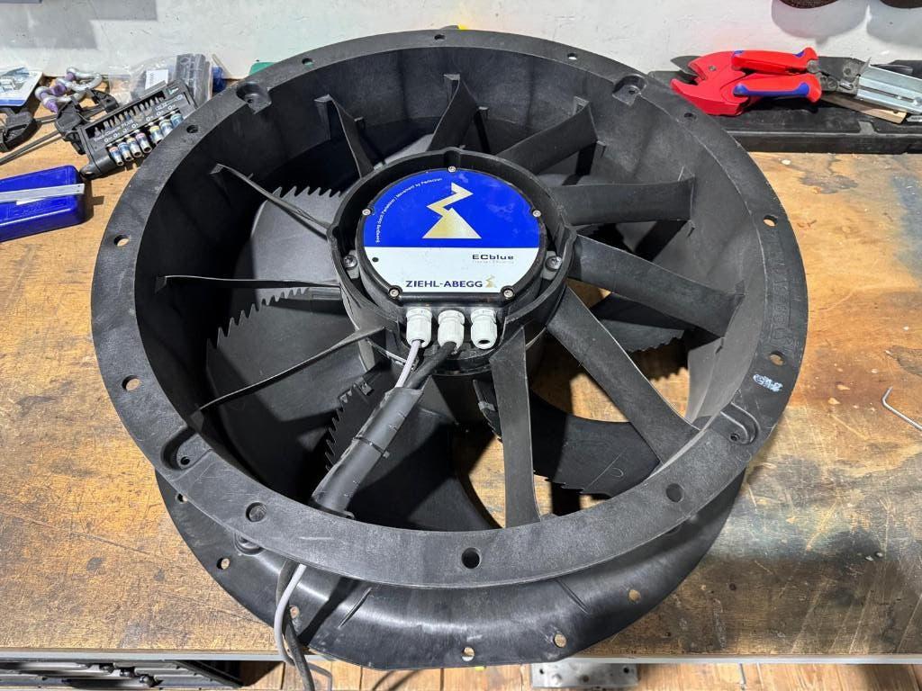 Industriële ventilator Ziehl-Abegg ZN050-ZIL-DC-V7P2 Ø500 mm, Ophalen, Nieuw, Ventilator