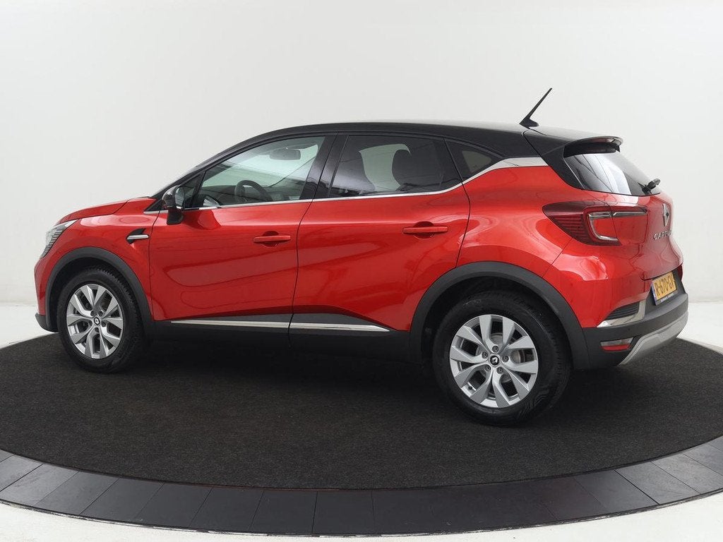 Renault Captur 1.0 TCe 90 Intens | Camera | Navigatie | Carp, Voorwielaandrijving, Gebruikt, Euro 6, Leder en Stof