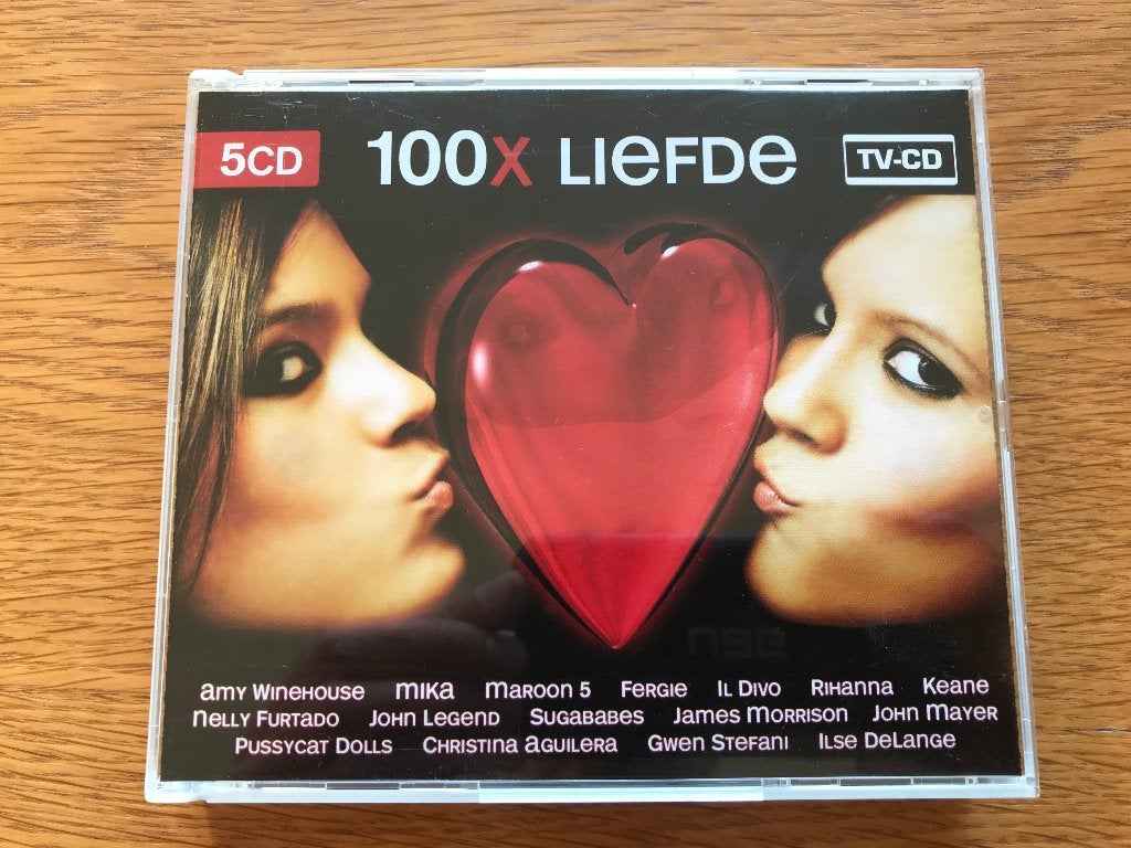 100 x liefde (5CD's) - 2008, Ophalen, Pop