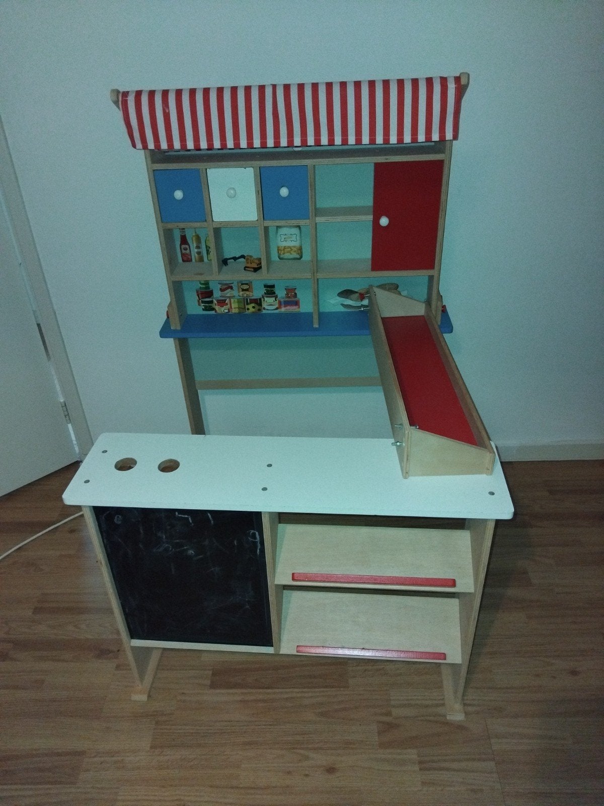 mooi houten speelwinkeltje van playtive (lidl), Ophalen, Gebruikt