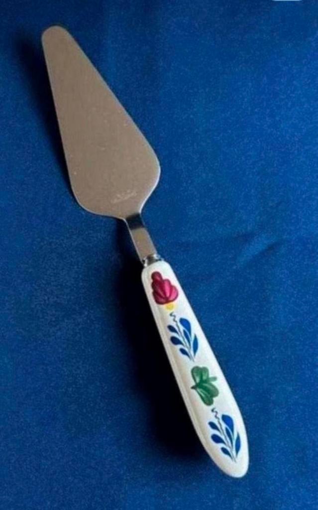 Boerenbont taartschep, Overige materialen, Gebruikt, Overige typen, Ophalen of Verzenden