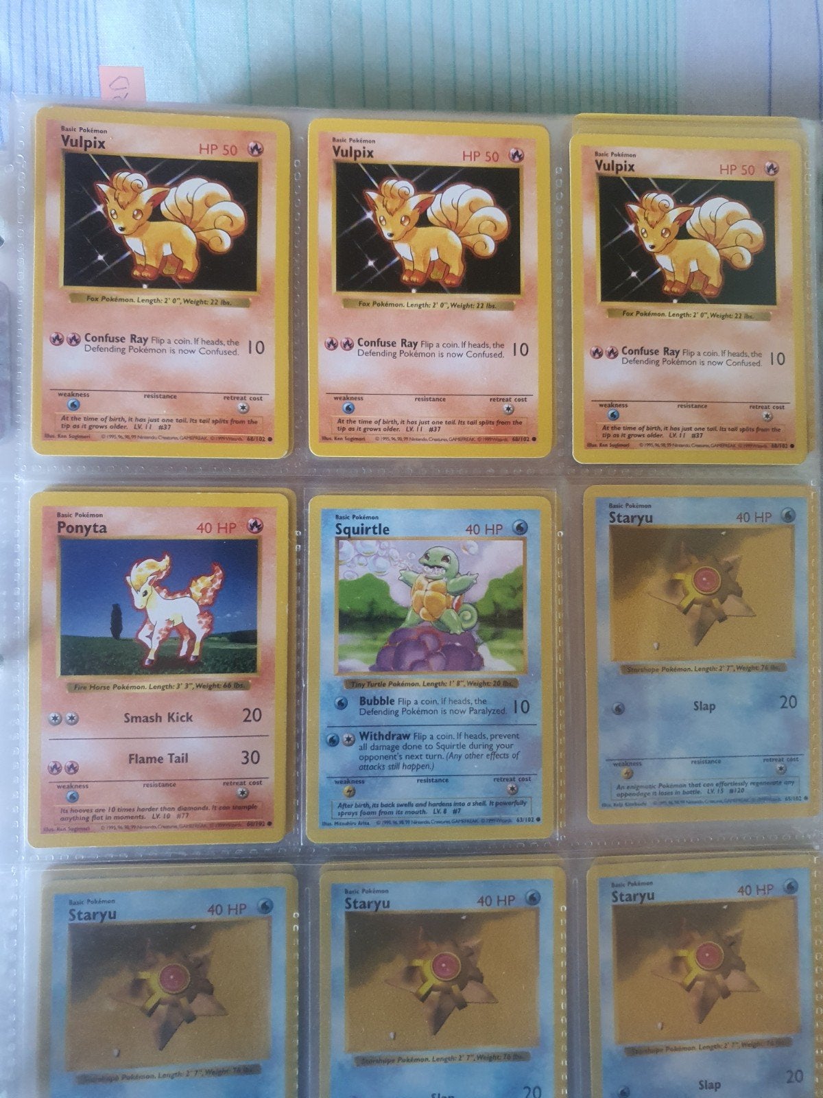 Common Shadowless pokémon kaarten, Ophalen of Verzenden, Gebruikt, Meerdere kaarten