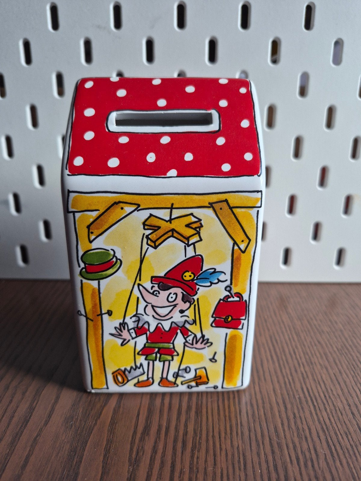 blond Amsterdam efteling spaarpot, Verzamelen, Ophalen, Zo goed als nieuw, Steen, Aardewerk of Keramiek, Overige thema's