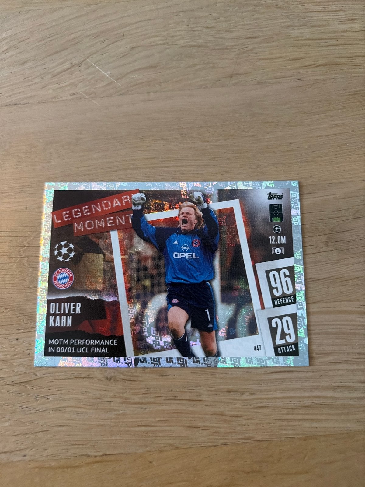 Topps Match Attax Legendary Moment Kaartenset (5 stuks), Ophalen, Zo goed als nieuw, Buitenlandse clubs, Spelerskaart
