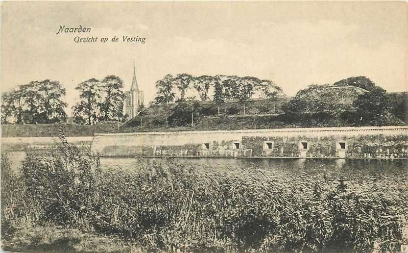 300-162-011 Naarden Gezicht op de Vesting, Verzamelen, Ansichtkaarten | Nederland, Verzenden, Voor 1920, Noord-Holland