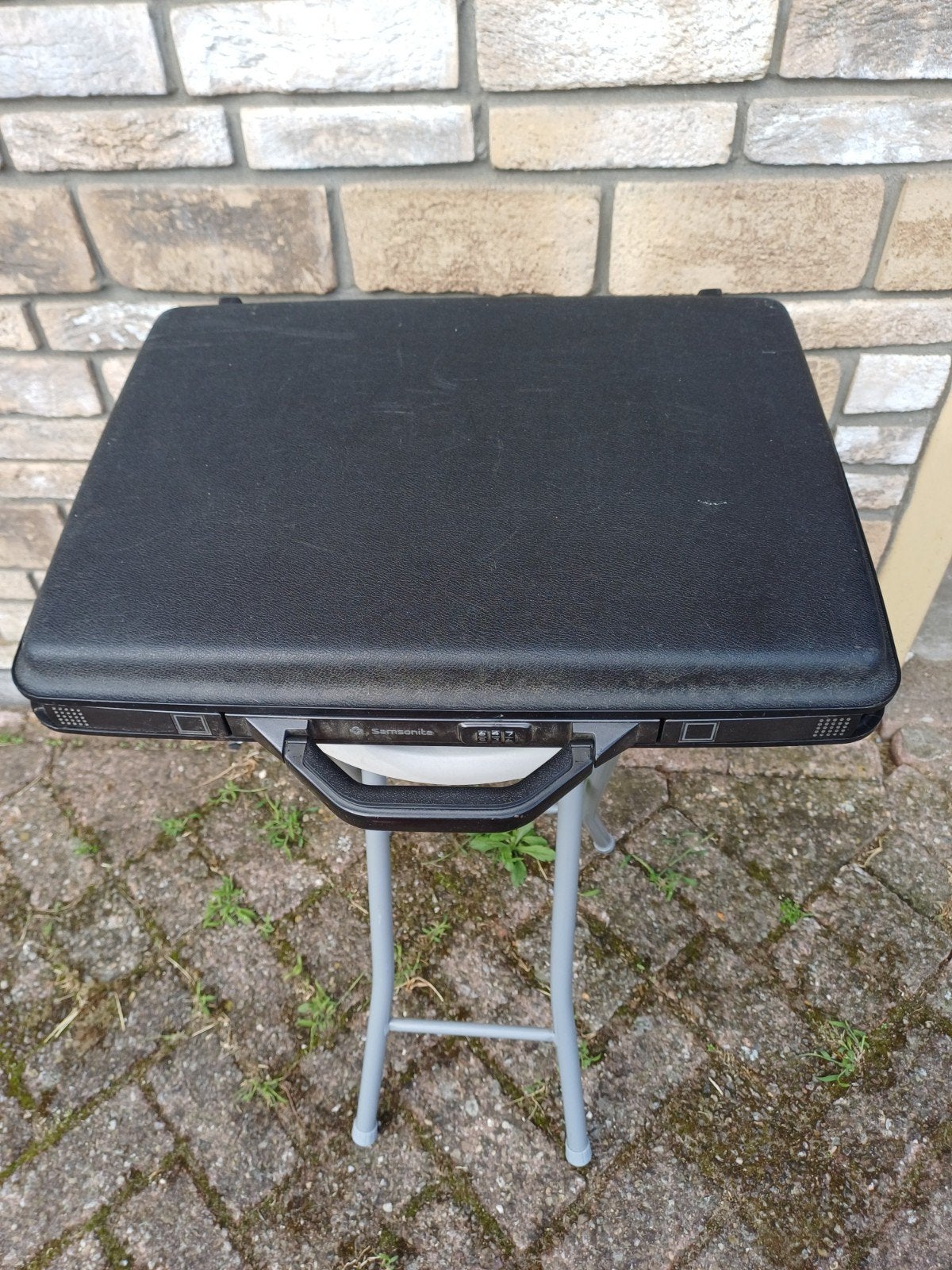 Samsonite Attache koffer, Ophalen of Verzenden, Gebruikt, Hard kunststof, Slot