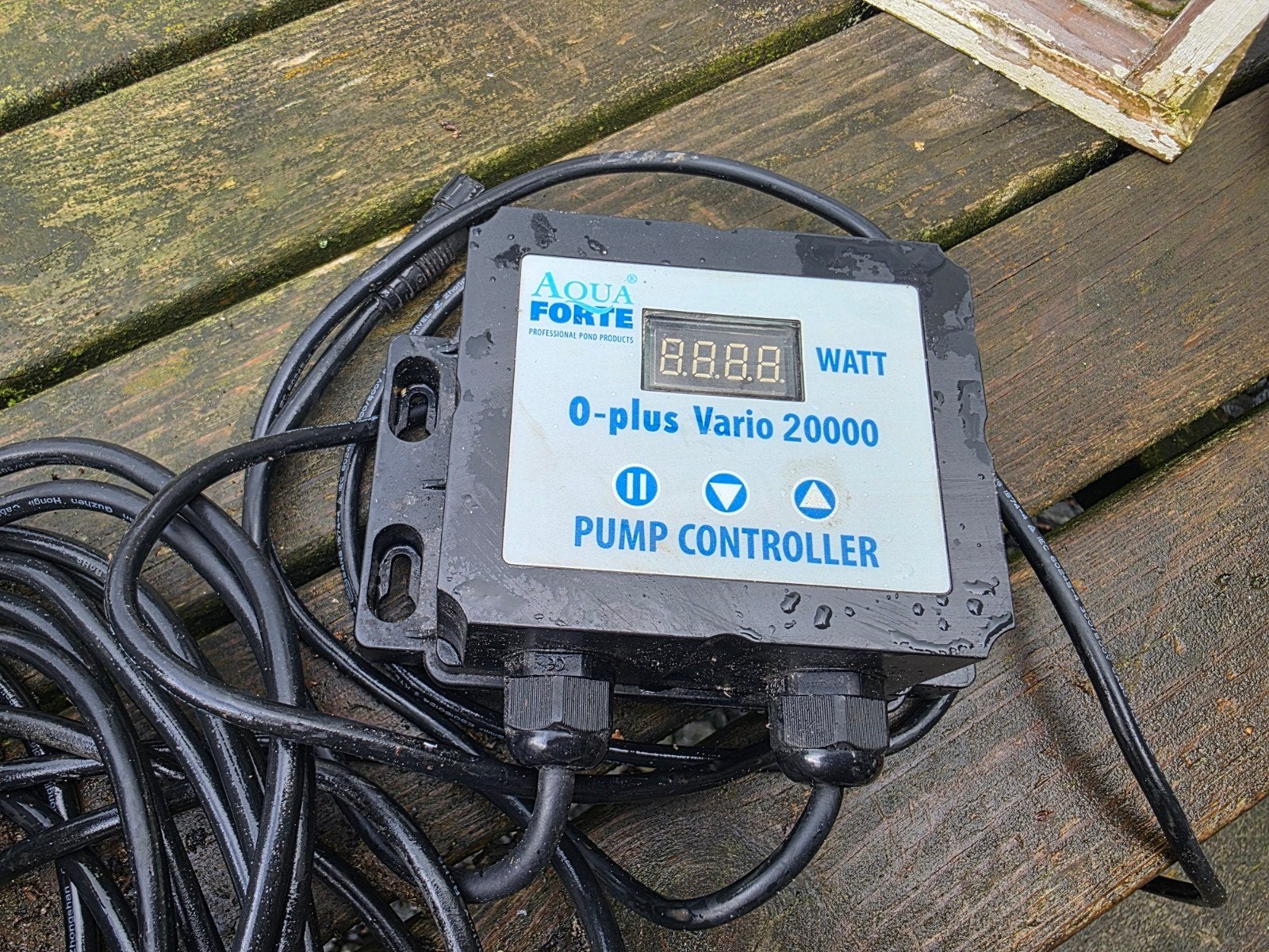 AquaForte O-plus Vario 20000 Pomp met Controller, Ophalen of Verzenden, Gebruikt