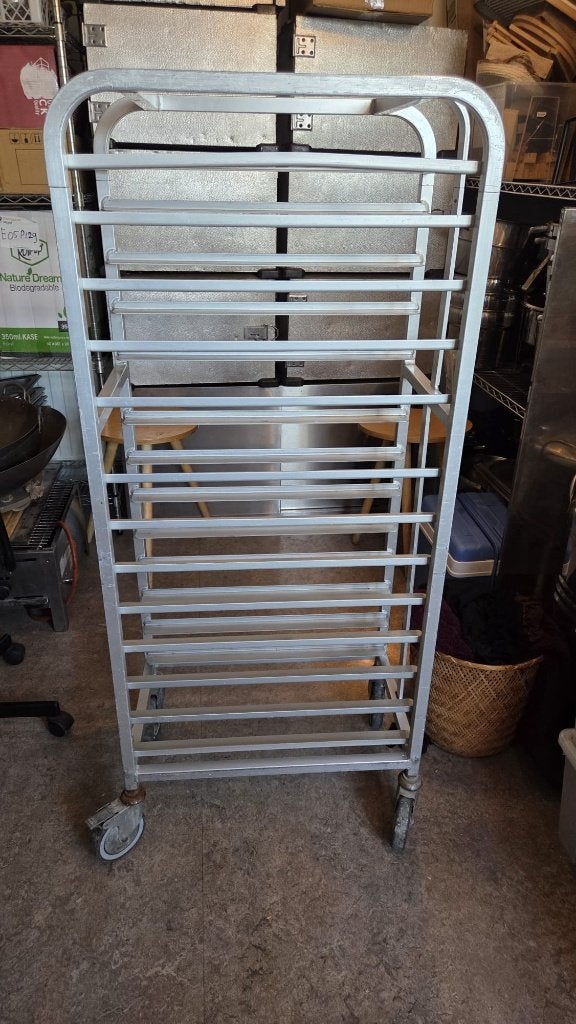 Professionele Platenwagen / Regaalwagen op Wielen 15 Niveaus, Ophalen, Overige materialen, Overige merken, Overige typen