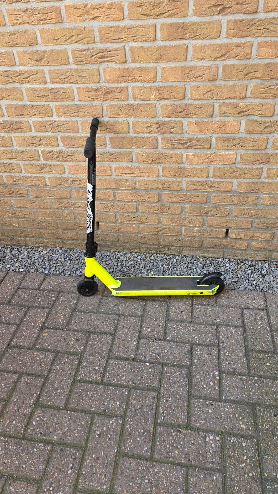 Oxelo MF One Geel Stuntstep - Gebruikt, Ophalen, Gebruikt, Gewone step, Oxelo